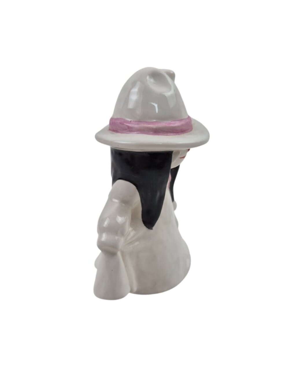 Goebel Snow Girl Figurine Porcelain White Ghost Witch TMK 6 Vintage Whoosit - Picture 3 of 10